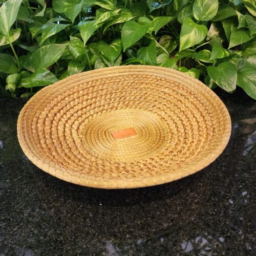 #CESTA CAPIM DOURADO FECHADA #