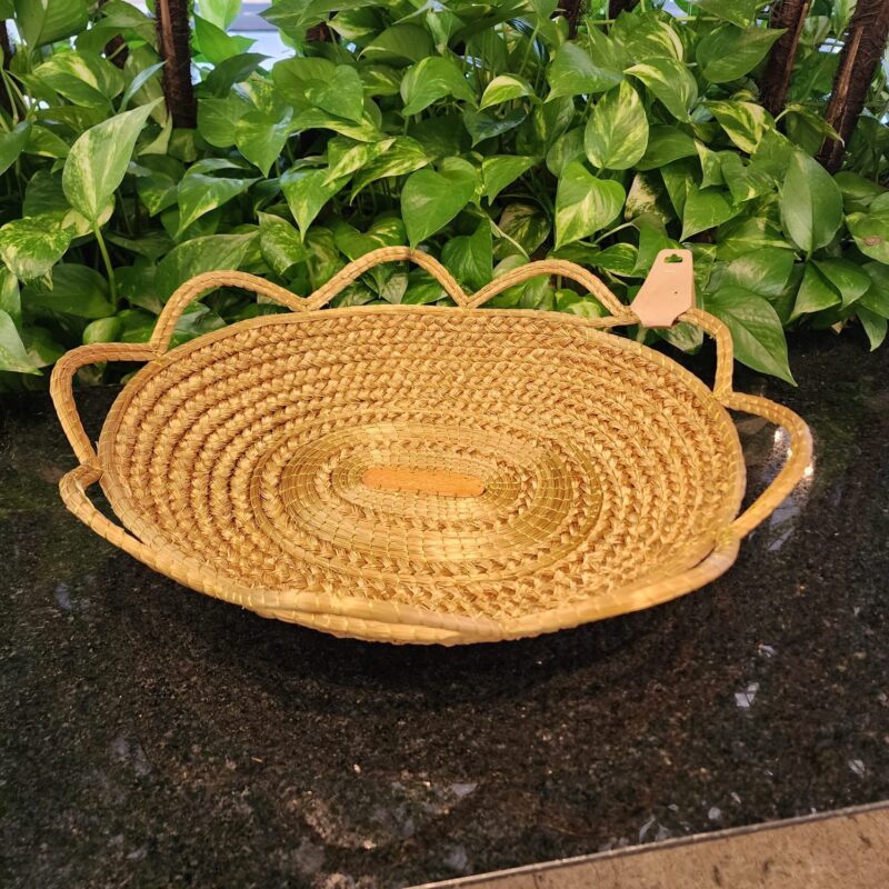 #CESTA CAPIM DOURADO #