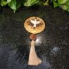 #MANDALA  C/ DIVINO RESINA  + ESPLENDOR  MDF C/ POMPOM #