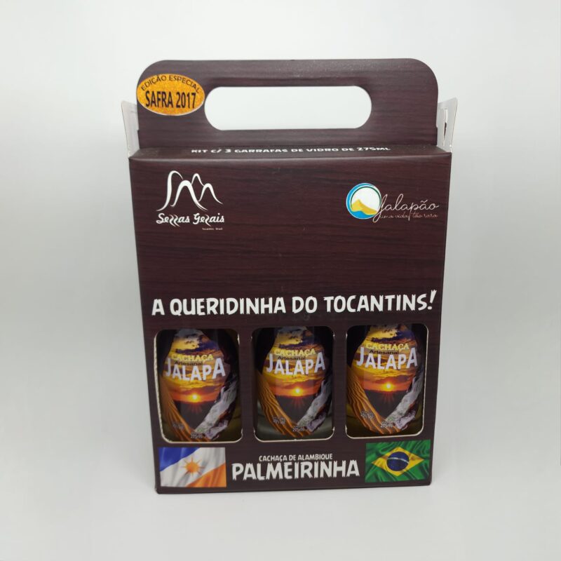 ## KIT CACHAÇA 3 UND 275ML DIVERSA #