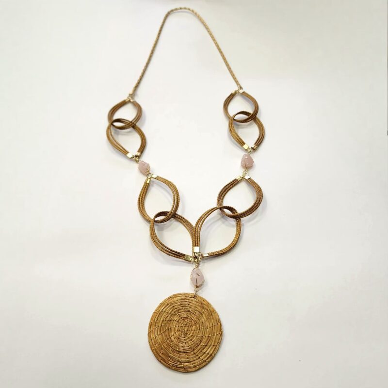 #COLAR CAPIM DOURADO #