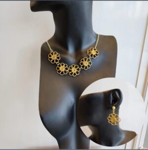 #CONJUNTO COLAR + BRINCO #