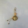 Chaveiro Chapéu de Capim Dourado com Mosquetão