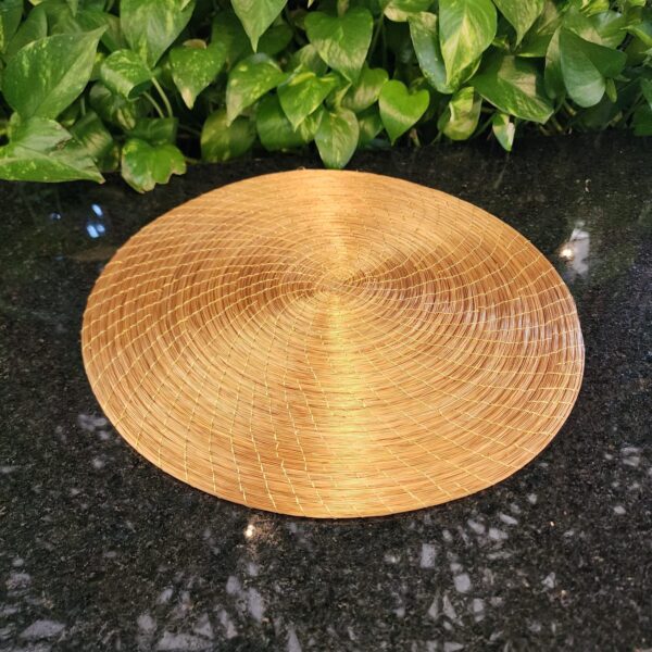 #MANDALA C.D  LINHA DOURADO 35CM