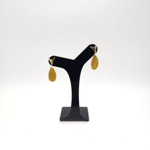 Brinco Capim Dourado Gota