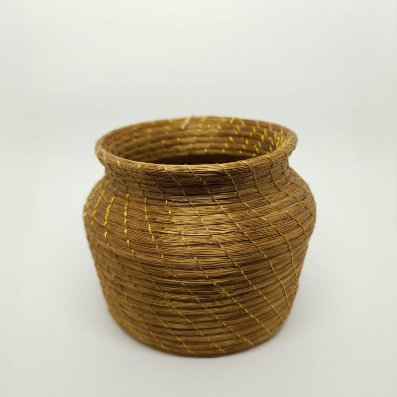 Vaso de Capim Dourado