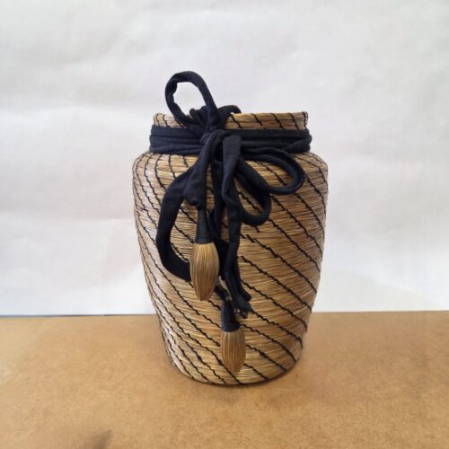 Colar para vaso Capim Dourado