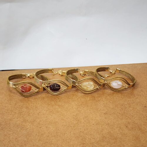 Pulseira de Caim Dourado