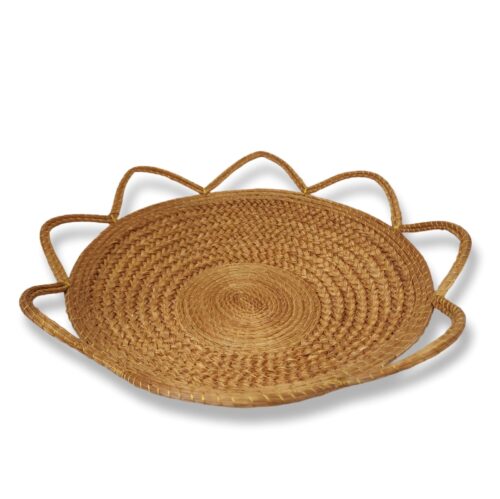 Cesta Capim Dourado Linha Dourada 37 x 9cm