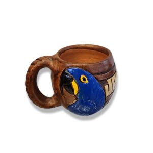 Caneca de Ceramica fauna escrita Jalapão-TO