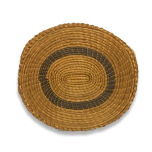 Bolsa de Capim Dourado com fibra de Buriti preta com alça