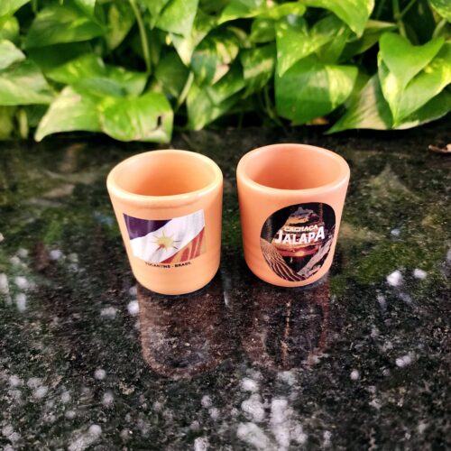 Copinho de Ceramica Jalapa e Palmerinha