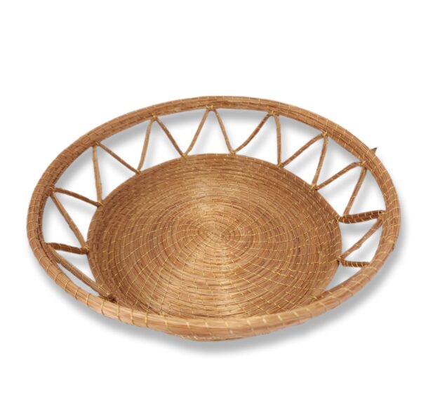 Cesta Capim Dourado Linha Dourada 28 x 9