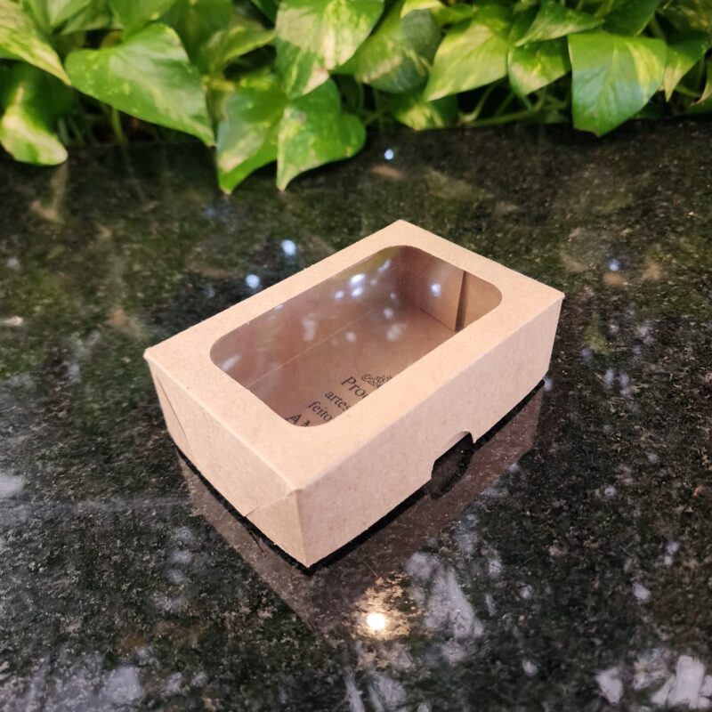 #CAIXA  KRAFT S/ PLACA 10,5X7X3,5CM