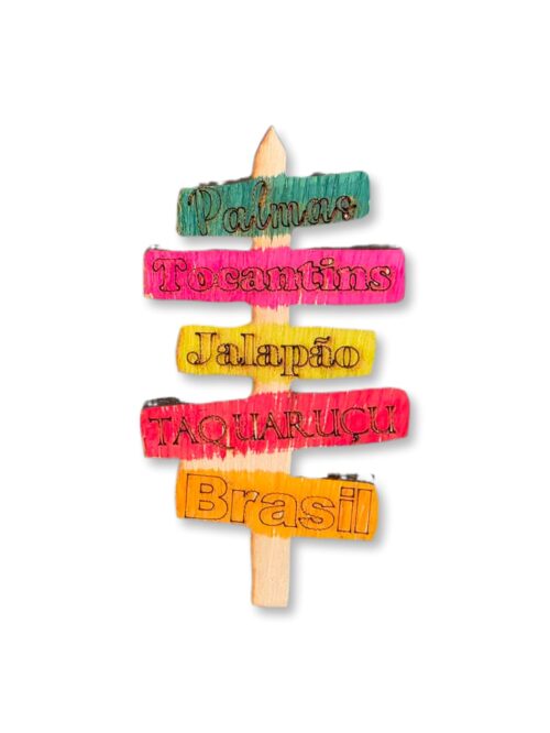 Ima de Geladeira Placa Rotas