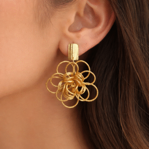 Brinco Capim Dourado mandala