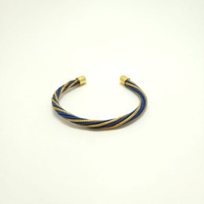 Pulseira de Capim Dourado Trançado Colorido