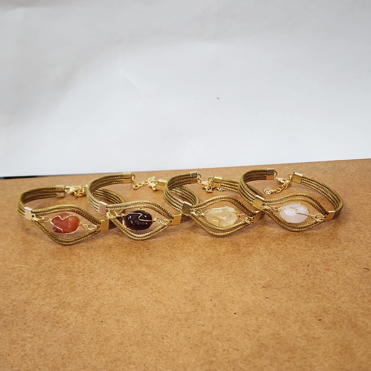 Pulseira de Caim Dourado
