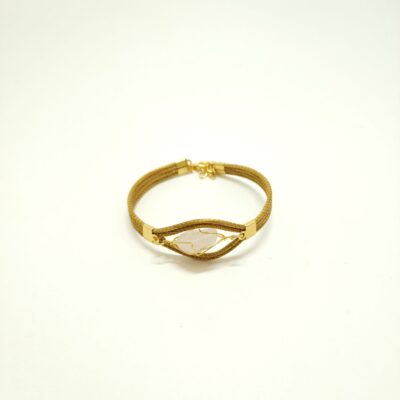 Pulseira de Caim Dourado
