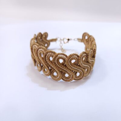 Bracelete de Capim Dourado Top100
