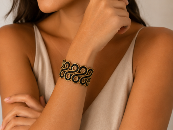 Bracelete de Capim Dourado Top100