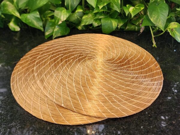Mandala de Capim Dourado Linha Natural Premium 35cm