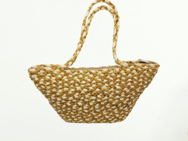 Bolsa Capim Dourado + fibra buriti c/ alça
