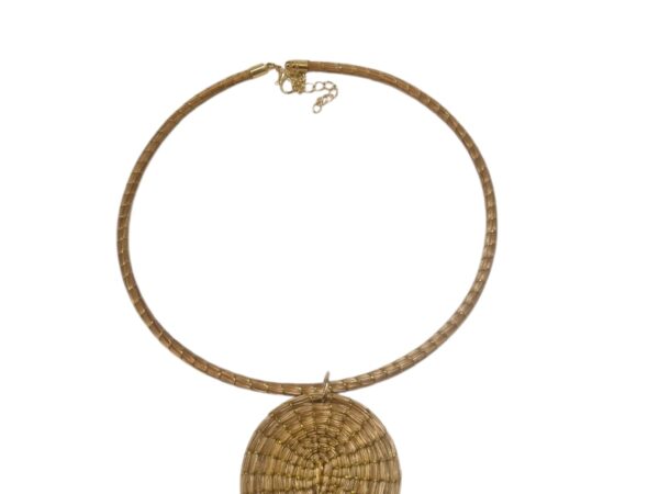 #COLAR GARGANTILHA CAPIM DOURADO #