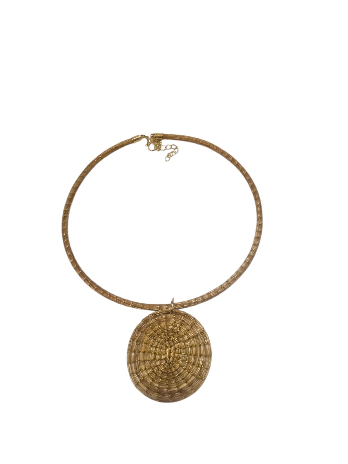 #COLAR GARGANTILHA CAPIM DOURADO #