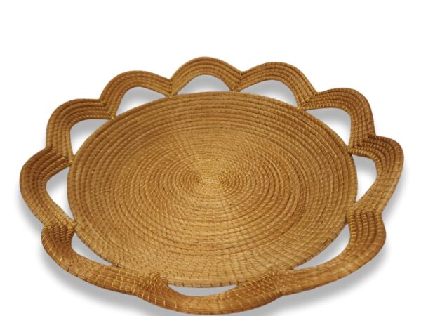 Cesta de Capim Dourado 40 x 8cm