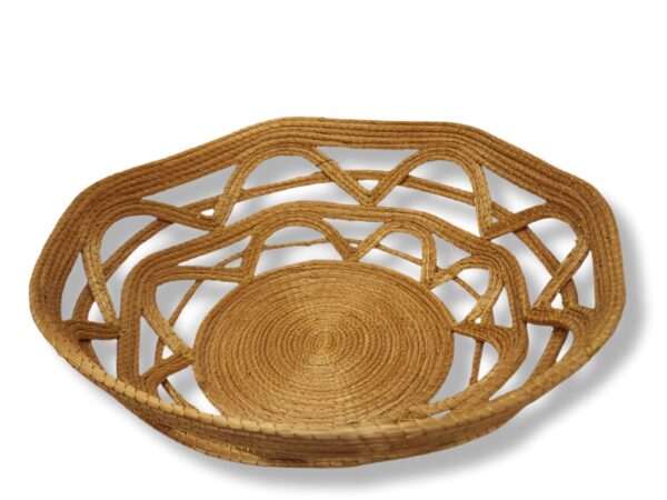 Cesta Capim Dourado 39 x 15cm