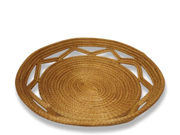 Cesta Capim Dourado 32 x 10cm