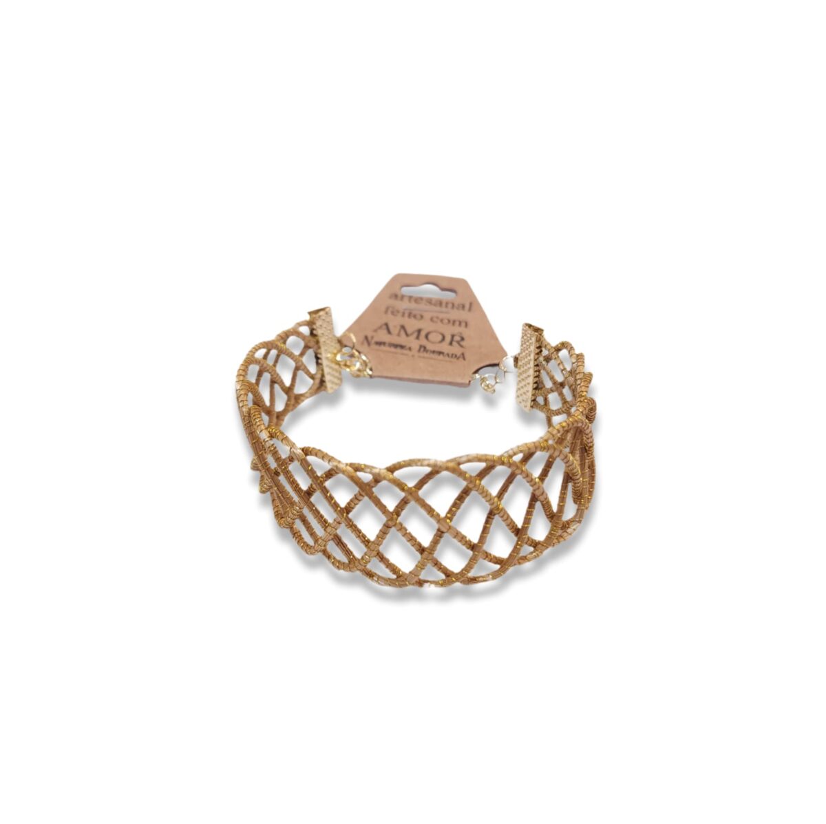 Bracelete de Capim Dourado