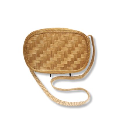 Bolsa de Capim Dourado Retangular com Alça