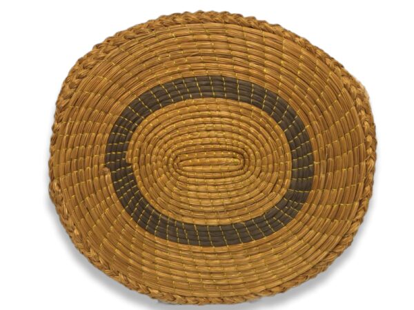 Bolsa de Capim Dourado com fibra de Buriti preta com alça