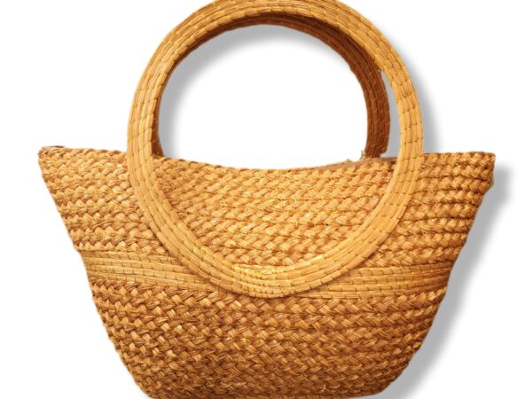 Bolsa de Capim Dourado c/alça fixa Grande 45x40cm