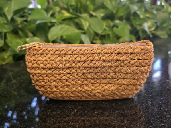 Mini Carteira de Capim Dourado