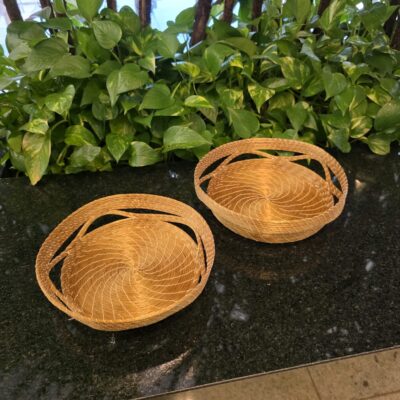 Cesta de Capim Dourado Unitario